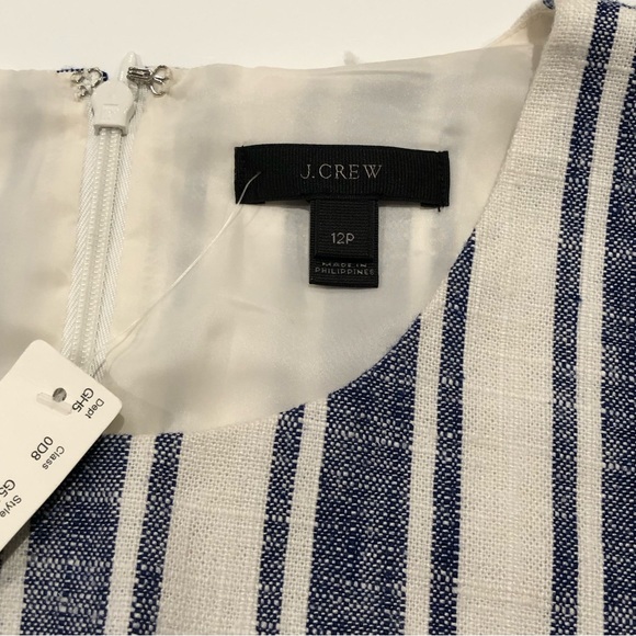 NWT J CREW Sleeveless Sheath Dress, Fully Lined, - Picture 5 of 15